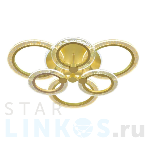 Купить Потолочная светодиодная люстра Escada Enigma 10225/6LED Gold за 15 410 руб. в Туле Купить с доставкой Потолочная светодиодная люстра Escada Enigma 10225/6LED Gold в Туле