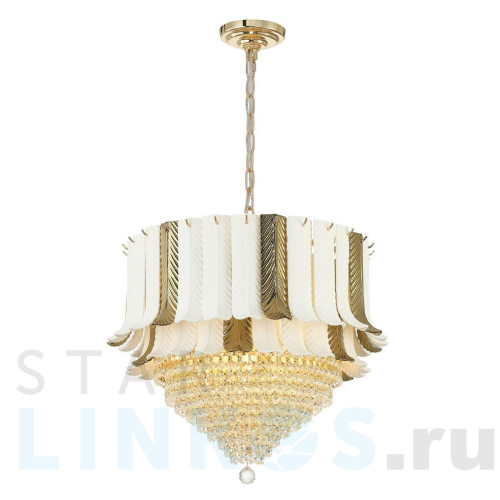 Купить Подвесная люстра Favourite Petala 2735-10PC за 25 000 руб. в Туле Купить с доставкой Подвесная люстра Favourite Petala 2735-10PC в Туле