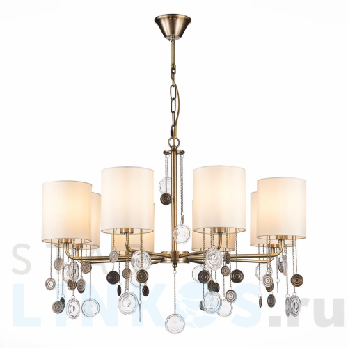 Купить Подвесная люстра Evoluce Sevilla SLE107933-08 за 22 390 руб. в Туле Купить с доставкой Подвесная люстра Evoluce Sevilla SLE107933-08 в Туле