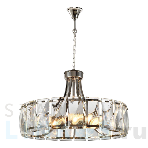 Купить Подвесная люстра iLamp Panorama P2550-7 NIC за 49 990 руб. в Туле Купить с доставкой Подвесная люстра iLamp Panorama P2550-7 NIC в Туле