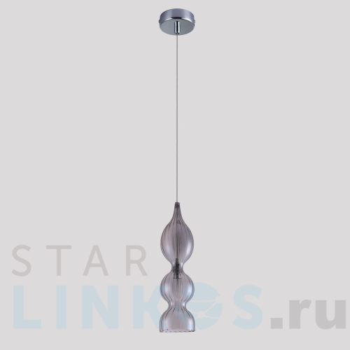 Купить Подвесной светильник Crystal Lux Iris SP1 B Smoke за 7 400 руб. в Туле Купить с доставкой Подвесной светильник Crystal Lux Iris SP1 B Smoke в Туле