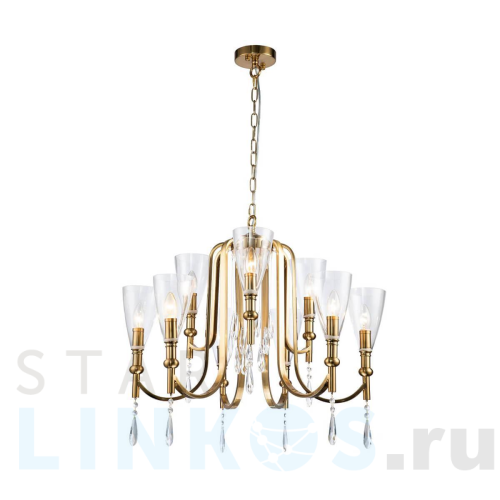 Купить Подвесная люстра Favourite Lyra 2968-9P за 57 800 руб. в Туле Купить с доставкой Подвесная люстра Favourite Lyra 2968-9P в Туле