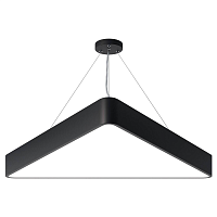 Купить Подвесной светодиодный cветильник Geometria ЭРА Delta SPO-152-B-40K-048 48Вт 4000К черный Б0050577 в Туле