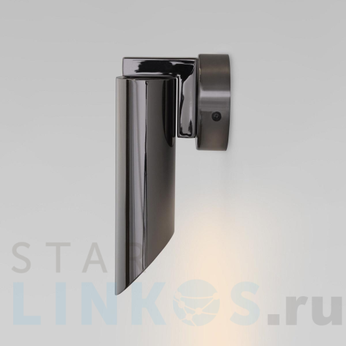 Купить с доставкой Настенный светильник Eurosvet Wing 40037/1 черный жемчуг в Туле