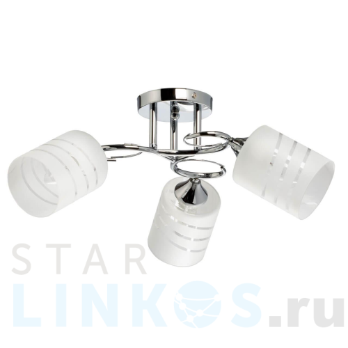 Купить с доставкой Потолочная люстра De Markt City Олимпия 106010403 в Туле