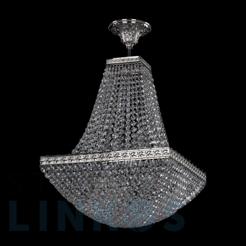 Купить Подвесная люстра Bohemia Ivele 19322/H2/35IV Ni за 42 634 руб. в Туле Купить с доставкой Подвесная люстра Bohemia Ivele 19322/H2/35IV Ni в Туле