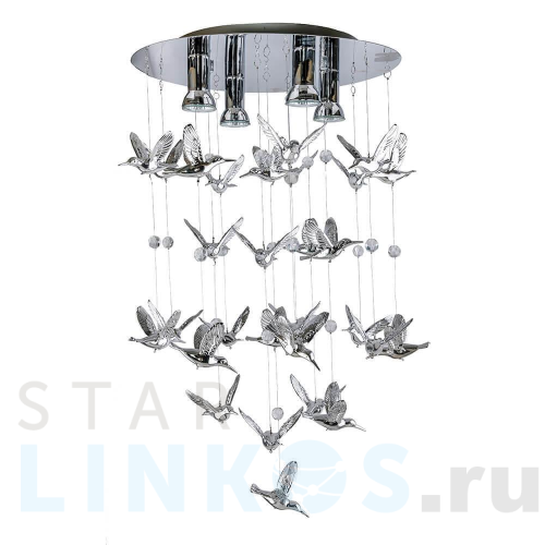 Купить Каскадная люстра Azzardo Birds AZ2449 за 65 280 руб. в Туле Купить с доставкой Каскадная люстра Azzardo Birds AZ2449 в Туле