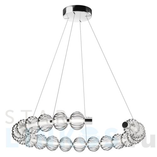 Купить Подвесная светодиодная люстра Maytoni Amulet MOD555PL-L26CH4K за 43 590 руб. в Туле Купить с доставкой Подвесная светодиодная люстра Maytoni Amulet MOD555PL-L26CH4K в Туле