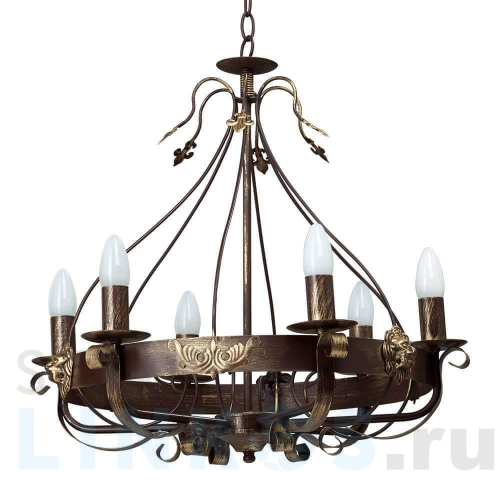 Купить Подвесная люстра Vitaluce V1161/6 за 10 090 руб. в Туле Купить с доставкой Подвесная люстра Vitaluce V1161/6 в Туле