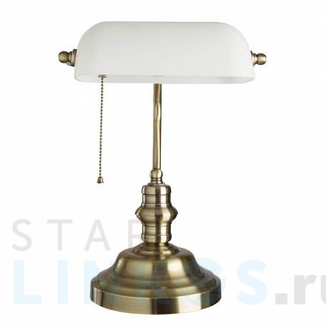 Купить с доставкой Настольная лампа Arte Lamp Banker A2493LT-1AB в Туле фото 2