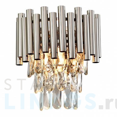 Купить Настенный светильник iLamp Savage W9510-1 NIC за 15 290 руб. в Туле фото 2 Купить с доставкой Настенный светильник iLamp Savage W9510-1 NIC в Туле фото 2