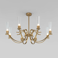 Купить Подвесная люстра Eurosvet Rosher 60141/8 латунь в Туле