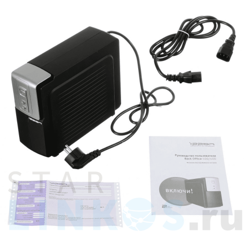 Купить Резервный источник бесперебойного питания Ippon Back Office 1000 за 8 118 руб. в Туле фото 4 Купить с доставкой Резервный источник бесперебойного питания Ippon Back Office 1000 в Туле фото 4