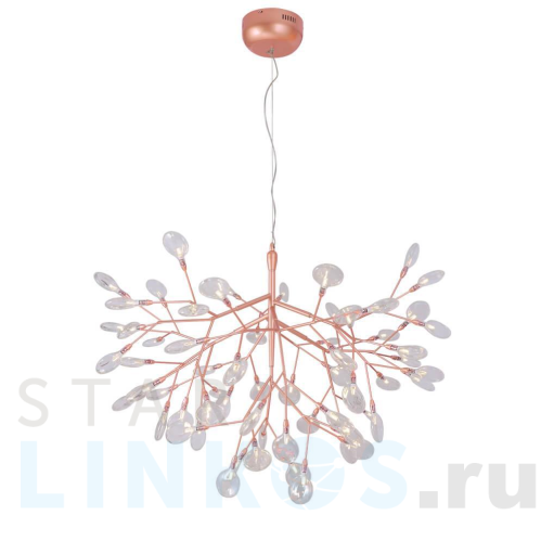 Купить Подвесной светильник Crystal Lux Evita SP63 Copper/Transparent за 77 700 руб. в Туле Купить с доставкой Подвесной светильник Crystal Lux Evita SP63 Copper/Transparent в Туле