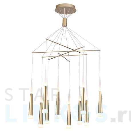 Купить Подвесной светодиодный светильник Odeon Light L-vision Vivat 3891/70LG за 55 490 руб. в Туле фото 2 Купить с доставкой Подвесной светодиодный светильник Odeon Light L-vision Vivat 3891/70LG в Туле фото 2