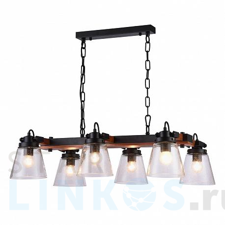 Купить Подвесная люстра Omnilux Borgo OML-51003-06 за 21 340 руб. в Туле фото 2 Купить с доставкой Подвесная люстра Omnilux Borgo OML-51003-06 в Туле фото 2