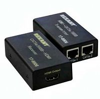 Купить REXANT HDMI удлинитель по витой паре RJ-45(8P-8C) кат. 5е/6, передатчик+приемник  в Туле