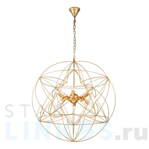 Купить Подвесная люстра iLamp Element 8777-800 Gold за 51 390 руб. в Туле Купить с доставкой Подвесная люстра iLamp Element 8777-800 Gold в Туле