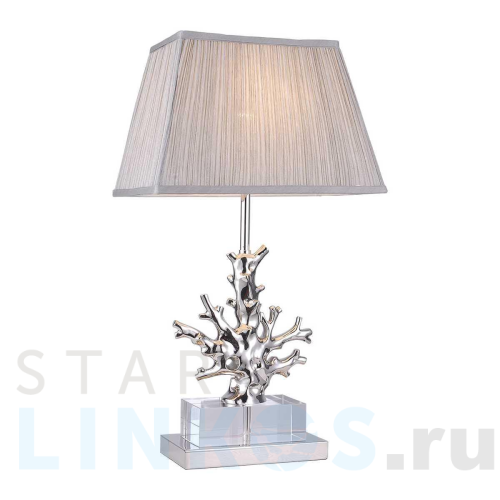 Купить с доставкой Настольная лампа Garda Decor Silver Coral K2BT-1004 в Туле