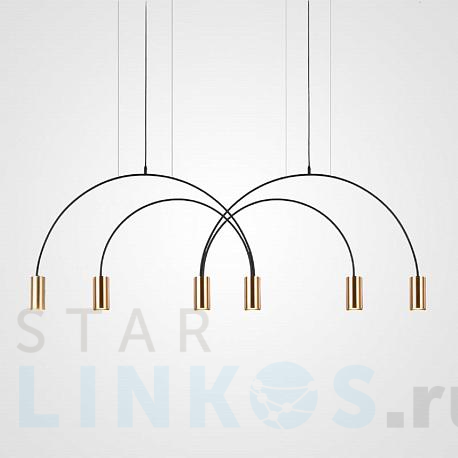 Купить Подвесная люстра Imperium Loft Arc 212842-26 за 57 910 руб. в Туле фото 2 Купить с доставкой Подвесная люстра Imperium Loft Arc 212842-26 в Туле фото 2
