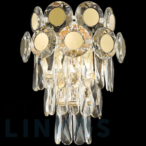 Купить Настенный светильник Wertmark Claudia WE134.02.301 за 17 587 руб. в Туле Купить с доставкой Настенный светильник Wertmark Claudia WE134.02.301 в Туле