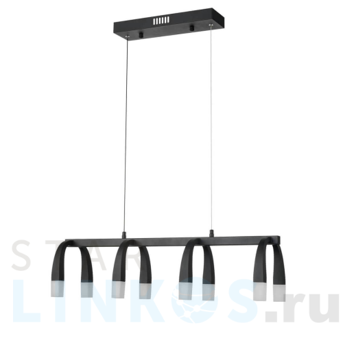 Купить Подвесной светильник Vele Luce Negro VL7102P08 за 8 360 руб. в Туле Купить с доставкой Подвесной светильник Vele Luce Negro VL7102P08 в Туле