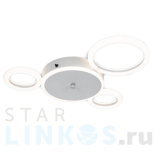 Купить Потолочная светодиодная люстра Escada Saturn 10268/4LED White за 11 670 руб. в Туле Купить с доставкой Потолочная светодиодная люстра Escada Saturn 10268/4LED White в Туле