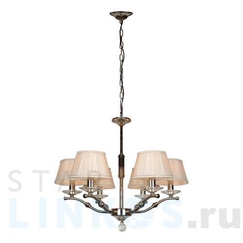 Купить Подвесная люстра iLamp Vivaldi 85125/6 CR за 44 990 руб. в Туле Купить с доставкой Подвесная люстра iLamp Vivaldi 85125/6 CR в Туле