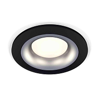 Купить Комплект встраиваемого светильника Ambrella light Techno Spot XC7622004 SBK/MCH черный песок/хром матовый (C7622, N7013) в Туле