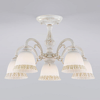 Купить Потолочная люстра Eurosvet Campina 60107/5 белый с золотом в Туле