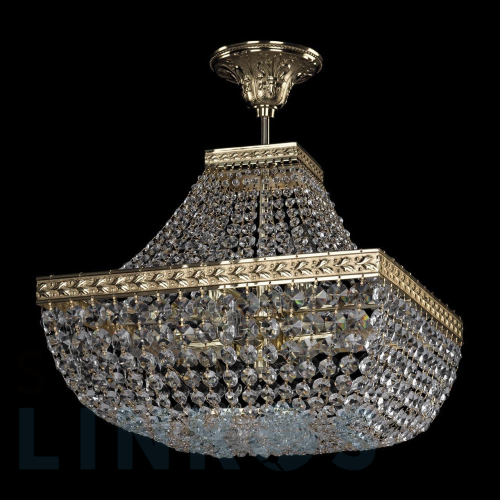 Купить Потолочная люстра Bohemia Ivele 19282/H1/35IV G за 43 546 руб. в Туле Купить с доставкой Потолочная люстра Bohemia Ivele 19282/H1/35IV G в Туле