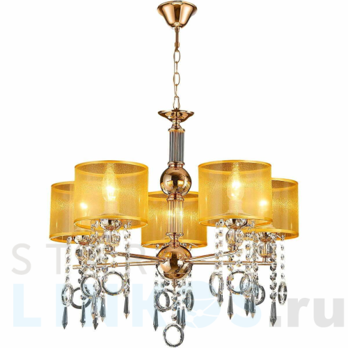 Купить с доставкой Подвесная люстра Illumico IL6219-5P-27 GD в Туле