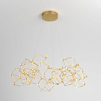 Купить Подвесной светодиодный светильник Eurosvet Uma 90169/12 медь в Туле