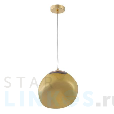 Купить Подвесной светильник Crystal Lux Malaga SP1 D200 Gold за 5 300 руб. в Туле фото 2 Купить с доставкой Подвесной светильник Crystal Lux Malaga SP1 D200 Gold в Туле фото 2