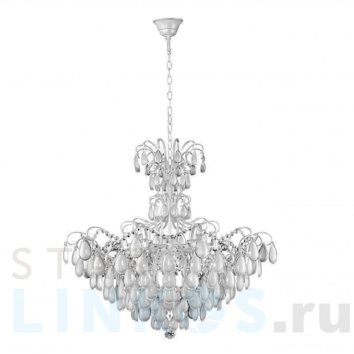 Купить Подвесная люстра Crystal Lux Sevilia SP9 Silver за 24 900 руб. в Туле Купить с доставкой Подвесная люстра Crystal Lux Sevilia SP9 Silver в Туле