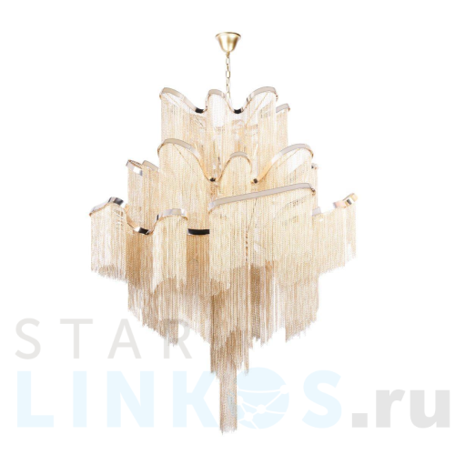 Купить Подвесная люстра Loft IT Stream 10208/1000 Gold за 131 380 руб. в Туле Купить с доставкой Подвесная люстра Loft IT Stream 10208/1000 Gold в Туле