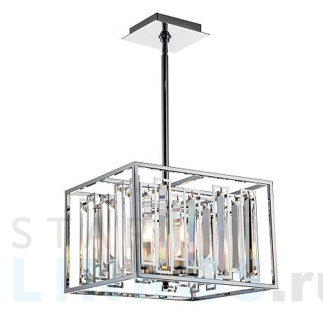 Купить Подвесная люстра Indigo Valzer 12001/4R Chrome V000063 за 17 280 руб. в Туле фото 2 Купить с доставкой Подвесная люстра Indigo Valzer 12001/4R Chrome V000063 в Туле фото 2