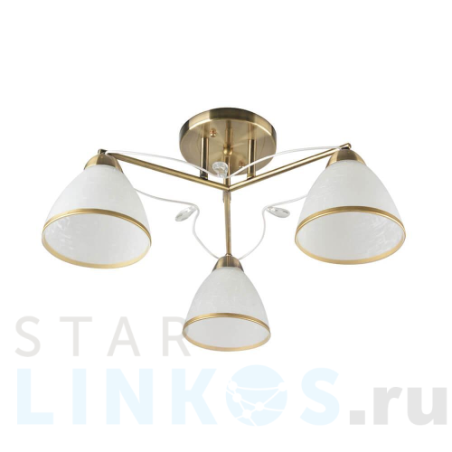 Купить с доставкой Потолочная люстра Hiper Linda H013-3 в Туле