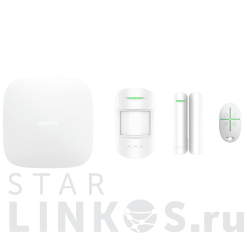 Купить Комплект беспроводной сигнализации Ajax StarterKit за 17 988 руб. в Туле фото 2 Купить с доставкой Комплект беспроводной сигнализации Ajax StarterKit в Туле фото 2