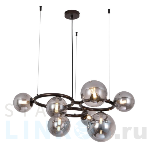 Купить Подвесная люстра Lussole Loft Downey LSP-8805 за 21 999 руб. в Туле Купить с доставкой Подвесная люстра Lussole Loft Downey LSP-8805 в Туле