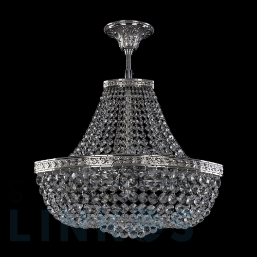 Купить Потолочная люстра Bohemia Ivele 19283/H1/45IV Ni за 32 031 руб. в Туле Купить с доставкой Потолочная люстра Bohemia Ivele 19283/H1/45IV Ni в Туле