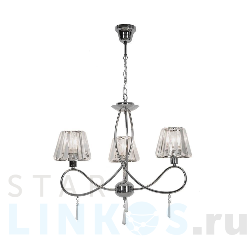 Купить Подвесная люстра Zumaline Paria P15090-3 за 29 410 руб. в Туле Купить с доставкой Подвесная люстра Zumaline Paria P15090-3 в Туле