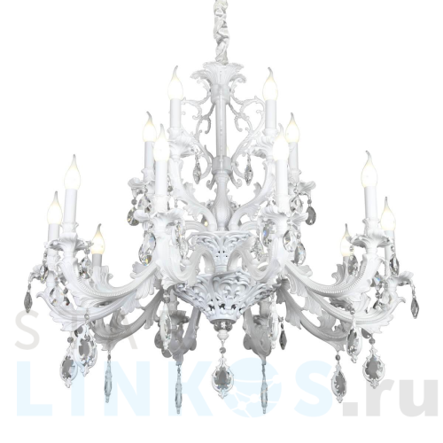 Купить Подвесная люстра Omnilux Senis OML-74713-15 за 67 640 руб. в Туле Купить с доставкой Подвесная люстра Omnilux Senis OML-74713-15 в Туле