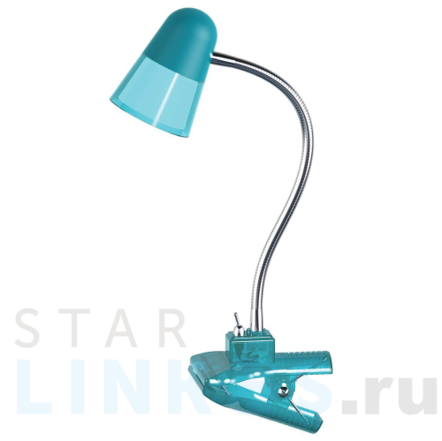 Купить с доставкой Настольная светодиодная лампа Horoz Bilge синяя 049-008-0003 HRZ00000716 в Туле