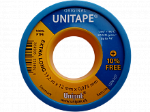 Купить Лента UNITAPE (13,2 м х 12 мм х 0,075 мм; LD=0,35 г/см³) (син. упак.) в Туле