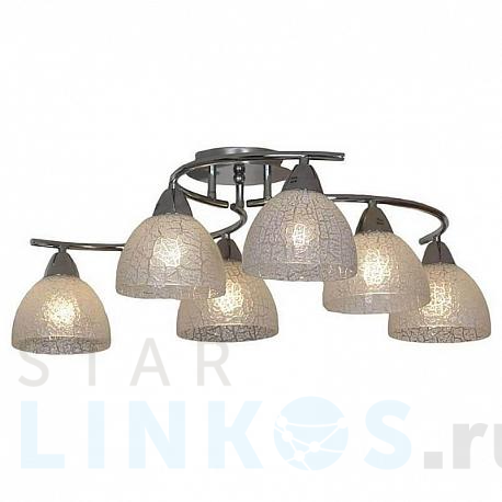 Купить Потолочная люстра Lussole Zungoli GRLSF-1603-06 за 16 359 руб. в Туле фото 2 Купить с доставкой Потолочная люстра Lussole Zungoli GRLSF-1603-06 в Туле фото 2