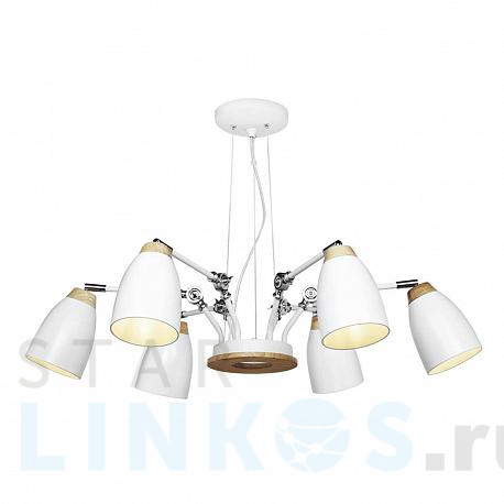 Купить Подвесная люстра Loft IT Watchman Loft4402/6Wh за 45 080 руб. в Туле фото 2 Купить с доставкой Подвесная люстра Loft IT Watchman Loft4402/6Wh в Туле фото 2