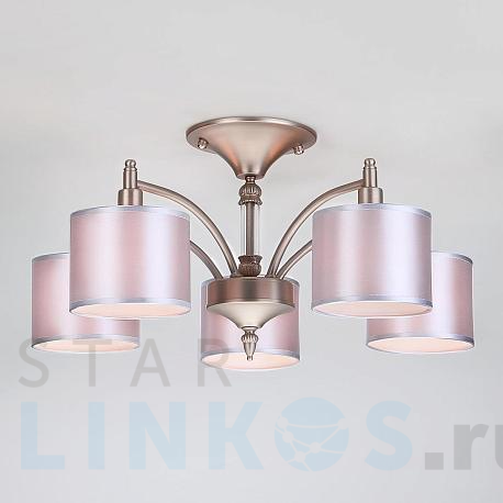 Купить Подвесная люстра Eurosvet 60080/5 сатин-никель за 14 200 руб. в Туле фото 2 Купить с доставкой Подвесная люстра Eurosvet 60080/5 сатин-никель в Туле фото 2