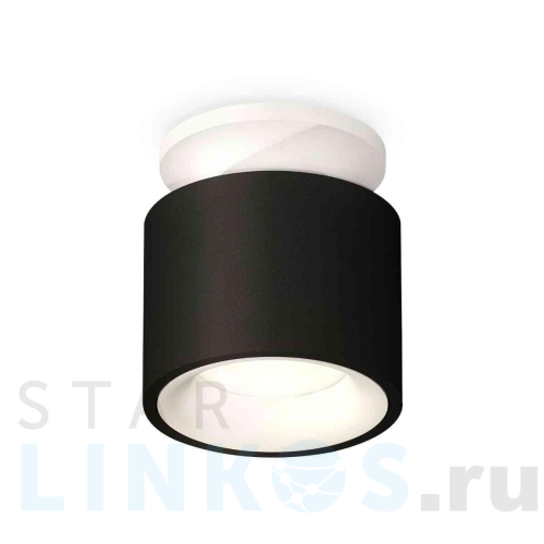 Купить с доставкой Комплект накладного светильника Ambrella light Techno Spot XS7511041 SBK/SWH черный песок/белый песок (N7925, C7511, N7010) в Туле