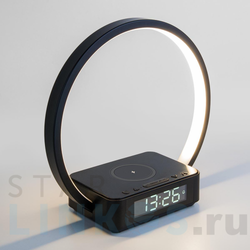 Купить с доставкой Настольная лампа Eurosvet Timelight 80505/1 черный в Туле